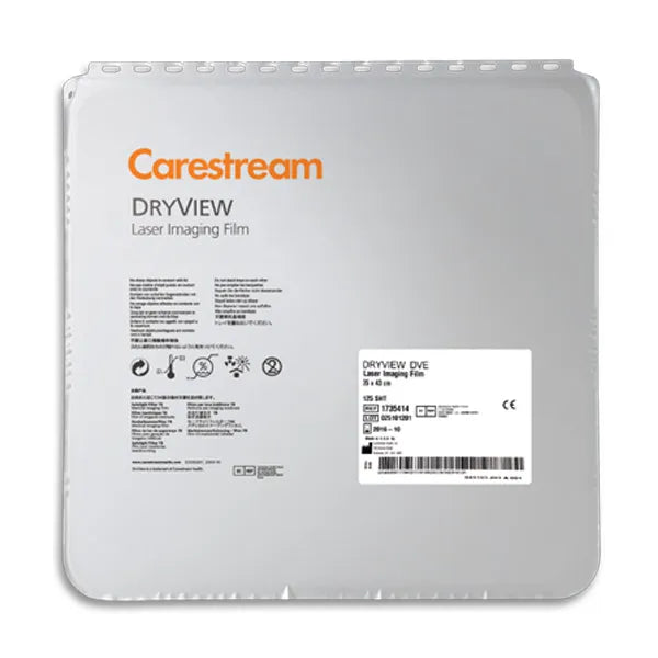 Film laser Carestream DRYVIEW DVE 4×125 feuilles