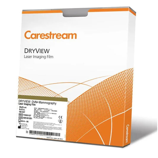 Film laser Carestream DRYVIEW DVM+ mammographie 4×125 feuilles