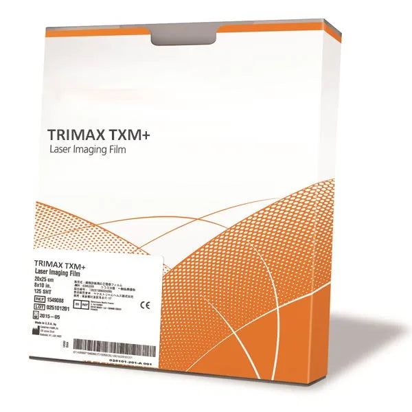 Film laser TRIMAX TXM+ mammographie 4×125 feuilles